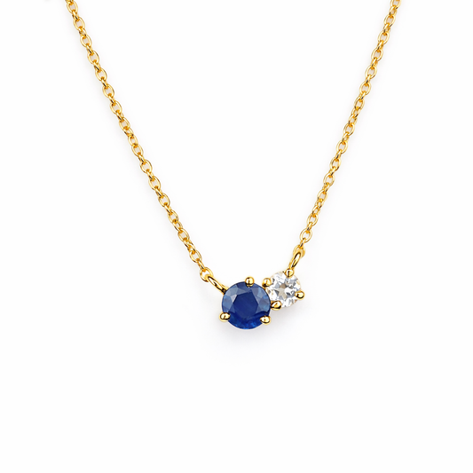 "You and I" Necklace - Round