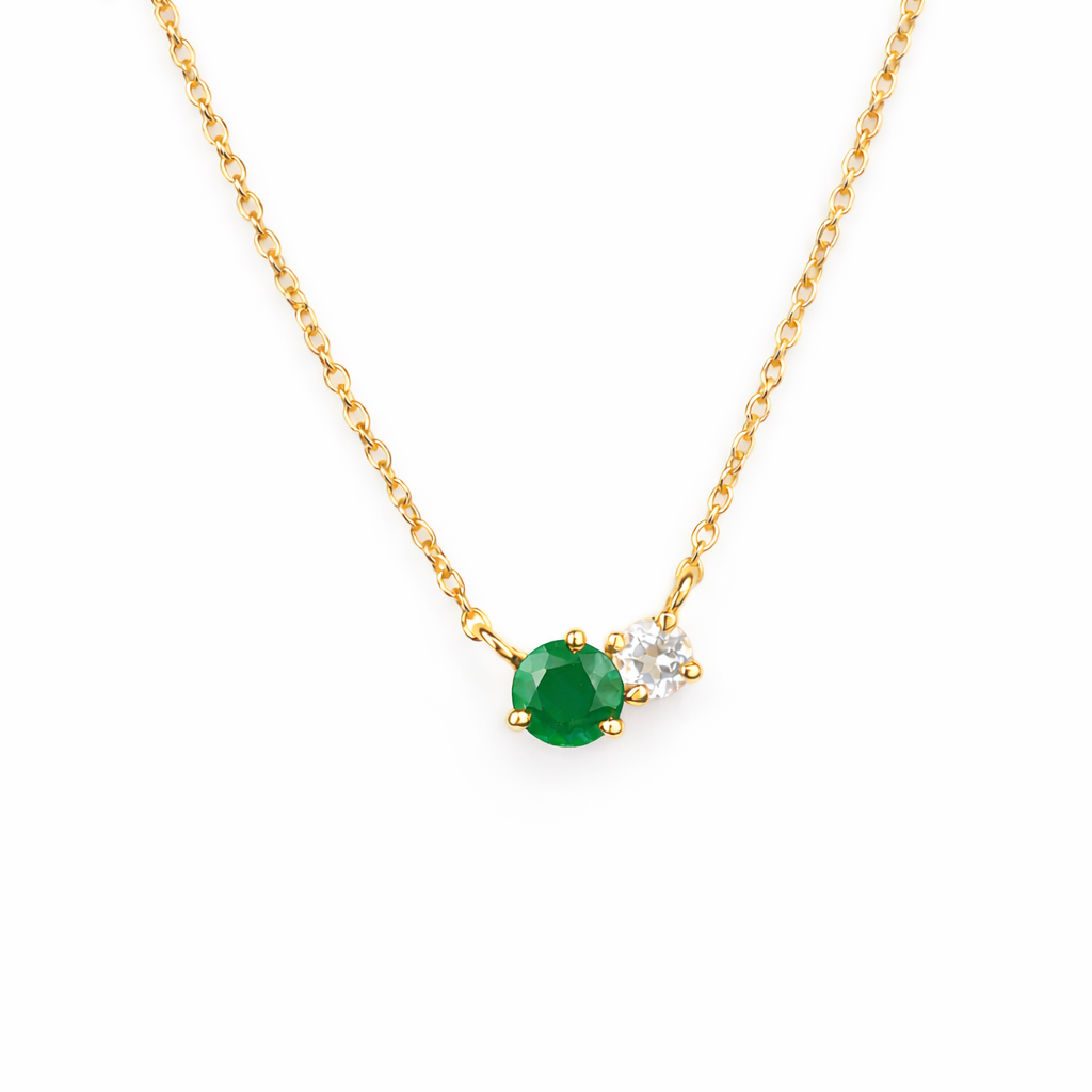 "You and I" Necklace - Round
