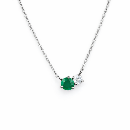"You and I" Necklace - Round