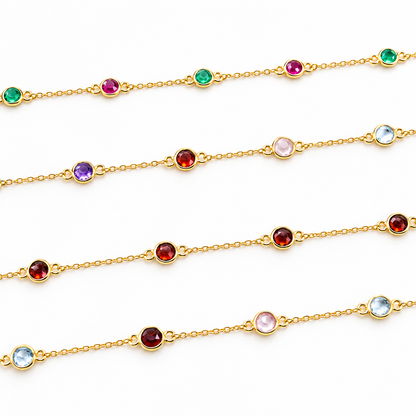 Bezel-Set Bracelet - Small