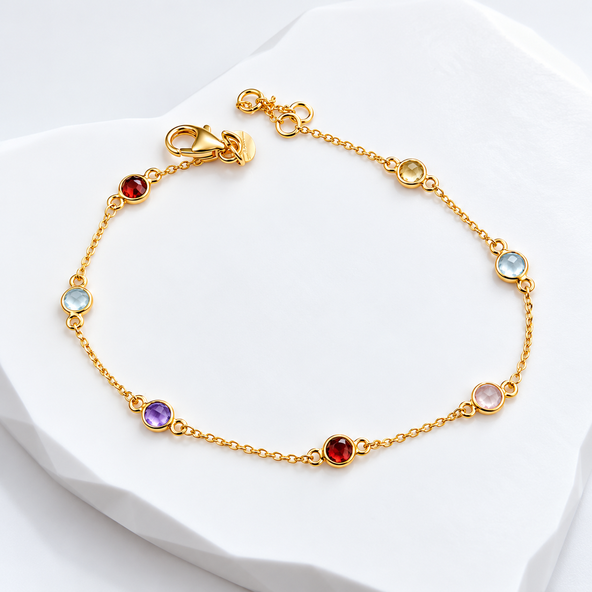 Bezel-Set Bracelet - Small
