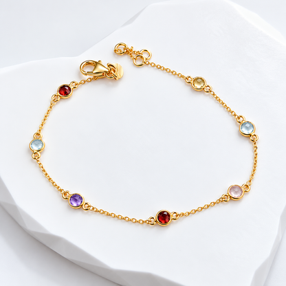 Bezel-Set Bracelet - Small
