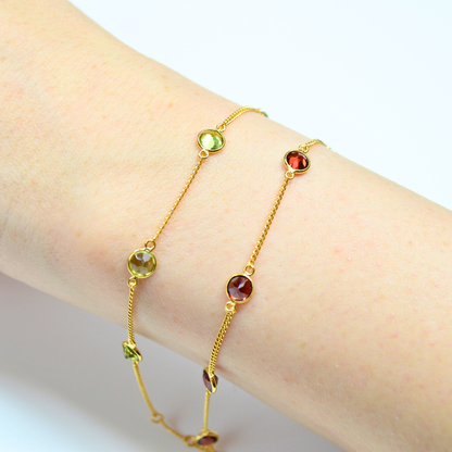 Bezel-Set Bracelet - Large